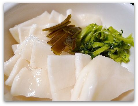 京きさらぎ漬丹波のお漬物