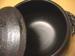 三鈴窯のご飯釜　土鍋　ご飯　比較