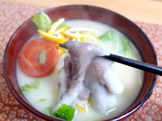 四国・香川のあんこ餅のはいったお雑煮